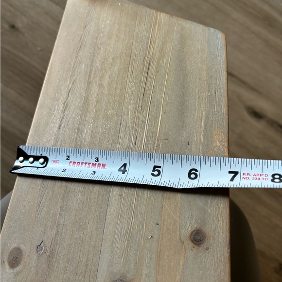 White & Wood Hexagon Shelf - Picture 2 of 5